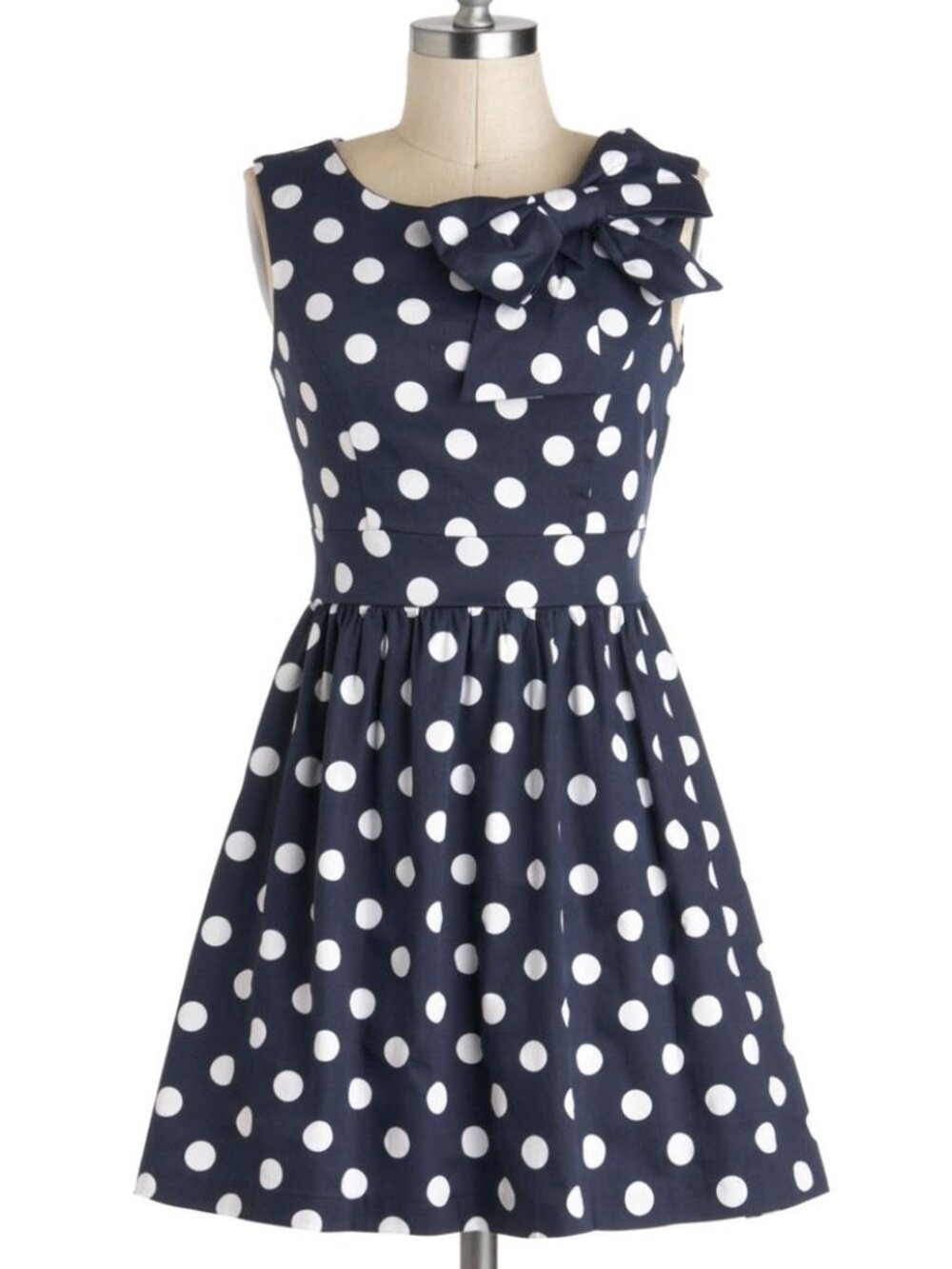 Vintage Modcloth Polka Dot Dress - New Condition